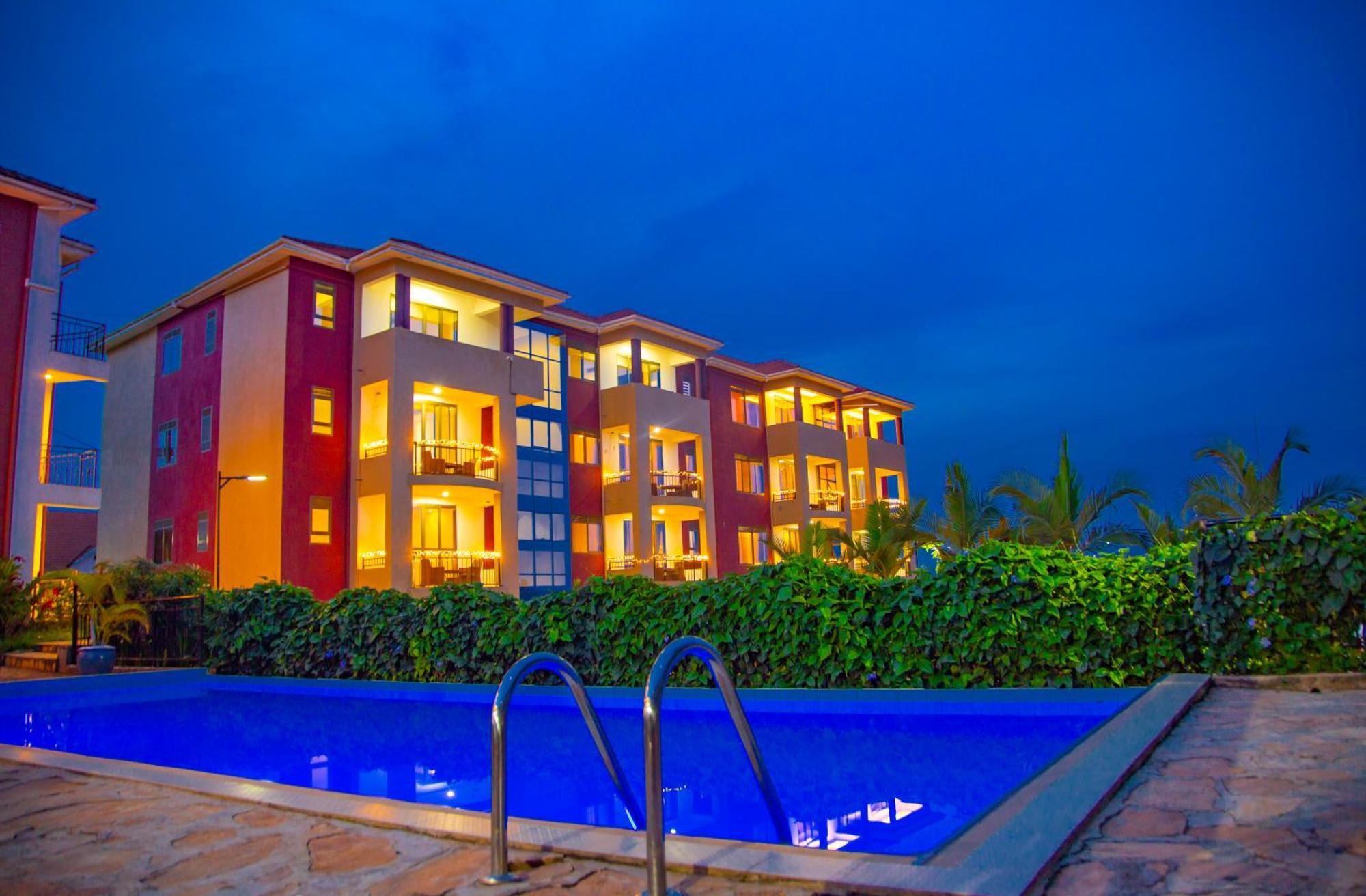 Bon Bini Residence Kampala Bagian luar foto